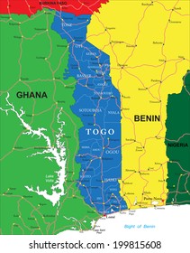 Togo map