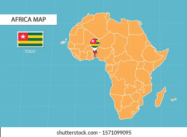 Togo Map Images Stock Photos Vectors Shutterstock