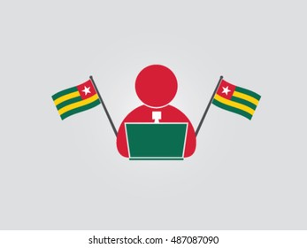 Togo Office Worker