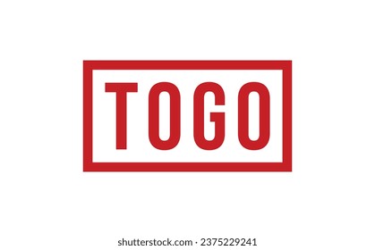 Togo Rubber Stamp Seal Vector