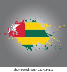 Togo Vector paint stain