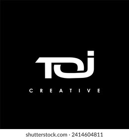 TOI Letter Initial Logo Design Template Vector Illustration