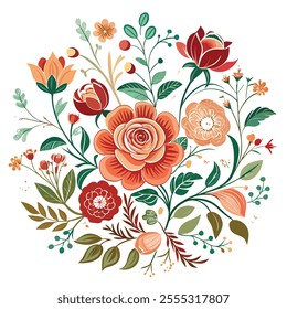 Toile De Jouy Vintage Floral Seamless Pattern Elegant Vector Graphics. Featuring delicate florals, wildflowers and romantic motifs. This seamless pattern is crafted to perfection.