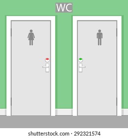 Toilet occupied Images, Stock Photos & Vectors | Shutterstock