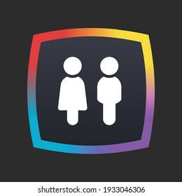 Toilet - App Icon Button