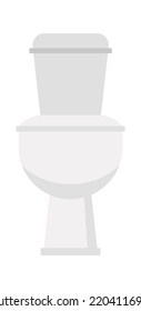 Toilet Bathroom Interior icon. Vector illustration