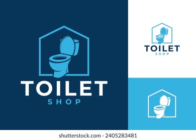 Toilet Bathroom Shop Selling Logo Design
​