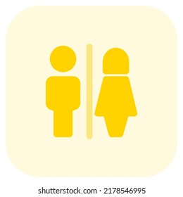 Toilet for both male and female in the hotel room