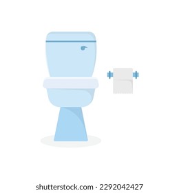 Toilet Bowl Icon Vector Design.