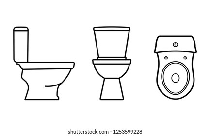 16,300 Toilet bowl icon Images, Stock Photos & Vectors | Shutterstock