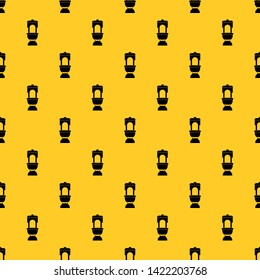 Toilet bowl pattern seamless vector repeat geometric yellow for any design