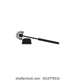 a toilet brush icon