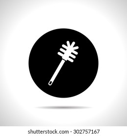 toilet brush icon