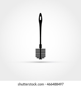 Toilet brush icon