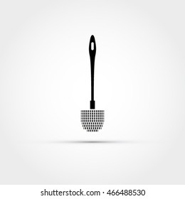 Toilet brush icon