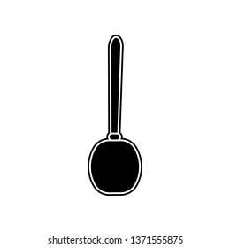 Toilet brush icon. Element of bathroom for mobile concept and web apps icon. Glyph, flat icon for website design and development, app development