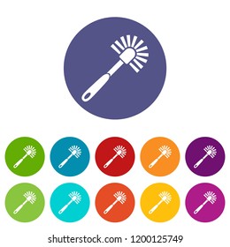Toilet brush icon. Simple illustration of toilet brush vector icon for web