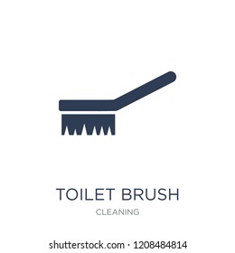Toilet brush icon. Trendy flat vector Toilet brush icon on white background from Cleaning collection, vector illustration can be use for web and mobile, eps10