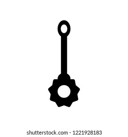 Toilet brush icon. Trendy Toilet brush logo concept on white background from cleaning collection. Suitable for use on web apps, mobile apps and print media.