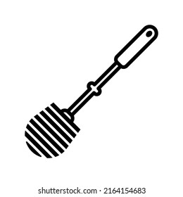 Toilet Brush Icon Vector Design Template.