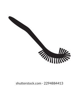 Toilet brush icon,logo illustration design template.