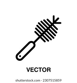 Toilet brush icon,vector illustration. toilet brush icon illustration isolated on White background, toilet brush icon.eps