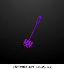 Toilet brush nolan icon. Elements of cleaning set. Simple icon for websites, web design, mobile app, info graphics