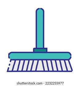 toilet brushes icon vector image on white background