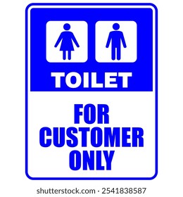 Vaso sanitário, somente para cliente, sinalizar vetor