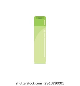 Toilet deodorant icon flat vector. Air spray. Fresh aerosol isolated