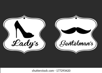 Toilet Signs Images Stock Photos Vectors Shutterstock