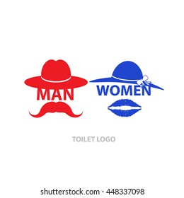 Toilet funny wc restroom symbols