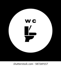toilet, icon
