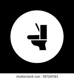 toilet, icon
