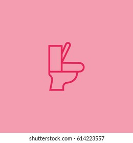 toilet, icon