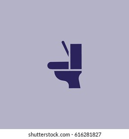 toilet, icon