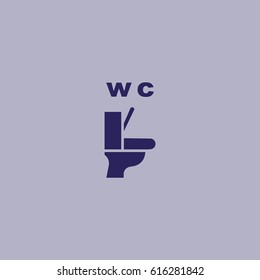 toilet, icon