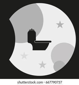 Toilet icon.