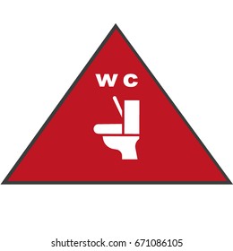 toilet, icon
