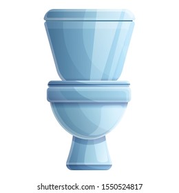 Toilet icon. Cartoon of toilet vector icon for web design isolated on white background