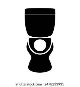 Toilet icon design. sanitary sign and symbol.