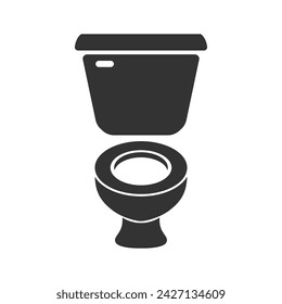 Toilet icon design template vector