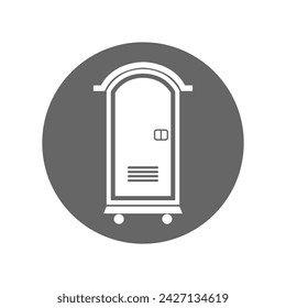 Toilet icon design template vector
