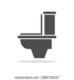 toilet icon design vector template