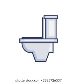toilet icon design vector template