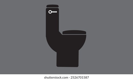 toilet icon design vector template simple.