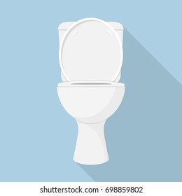 toilet icon flat design