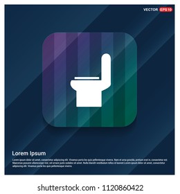 Toilet Icon - Free vector icon
