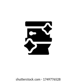 Toilet Icon , Hygiene Symbol.