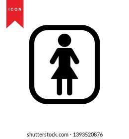 toilet icon illustration isolated vector sign symbol - Vector